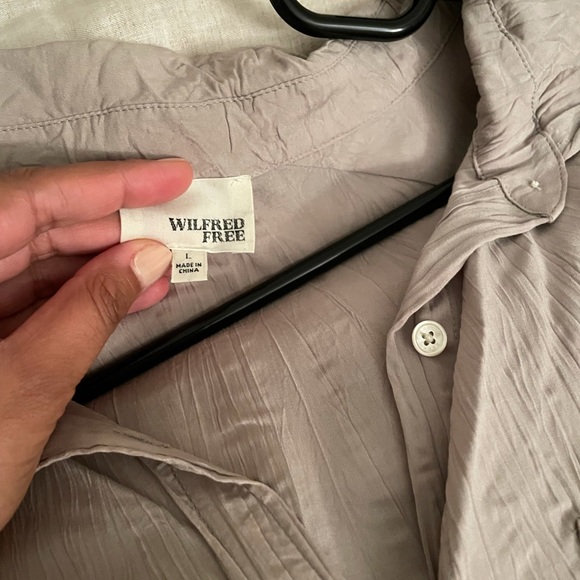 NWT Aritzia Wilfred Free Veronica Shirt Dress - Picture 2 of 6